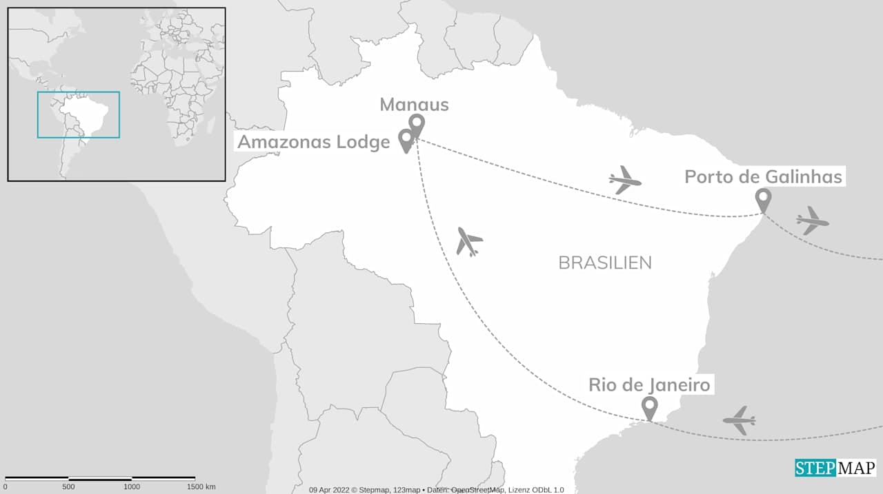 Brasilien Adventure: In den grünen Tiefen des Amazonas