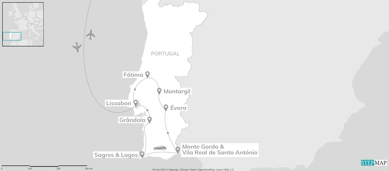 Südportugal Roadtrip: Wilde Weiten & feuerrote Küsten