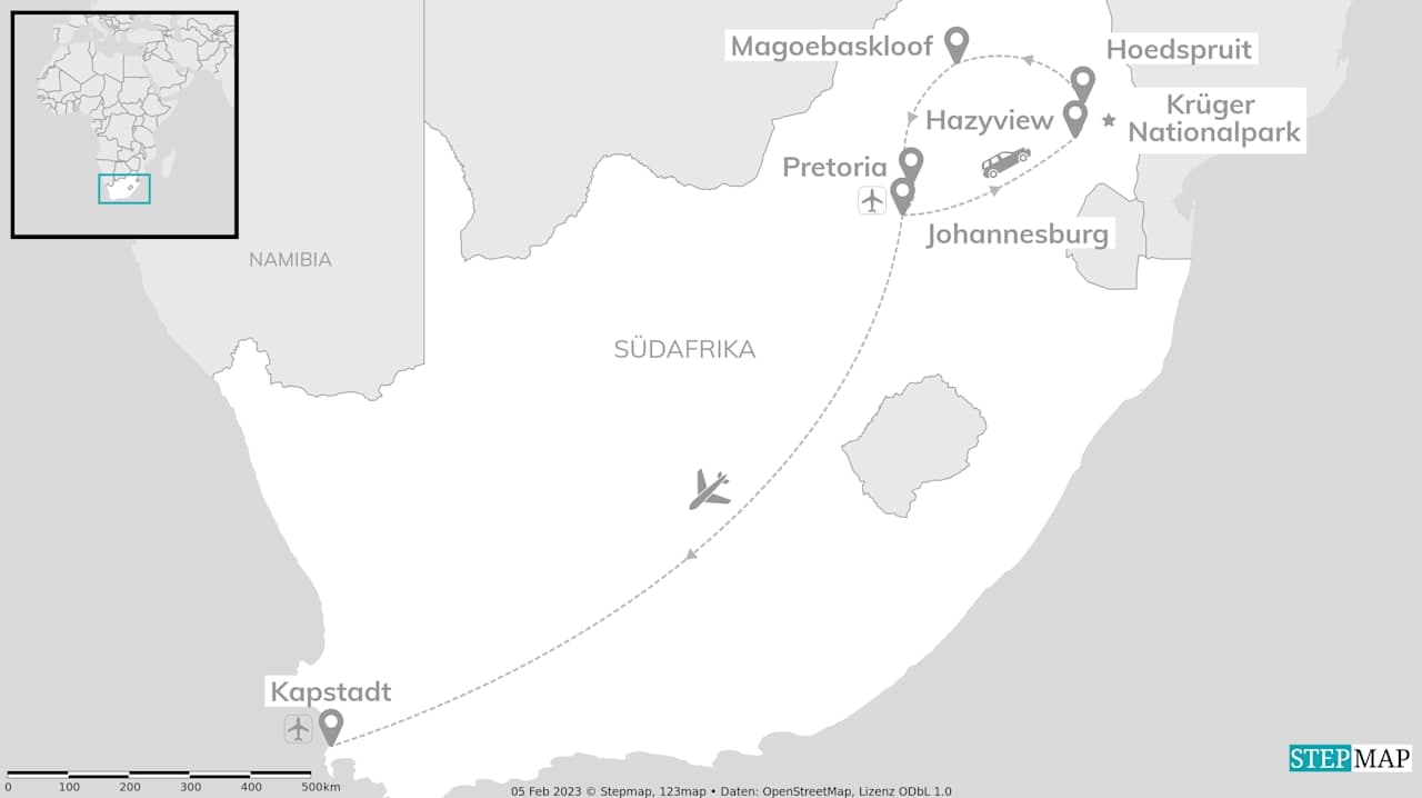 Südafrika Roadtrip: Wildlife Glamping, Krüger & Kapstadt