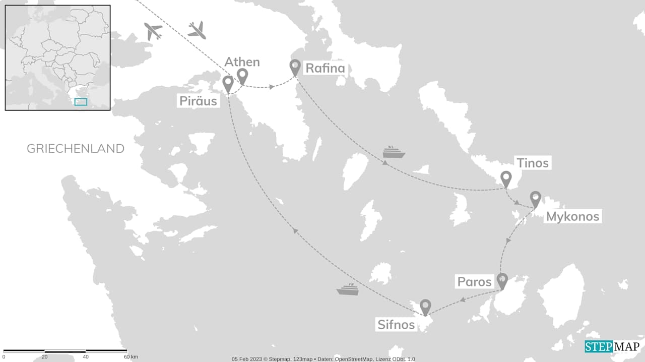 Abenteuer Griechenland: Island Hopping & Hidden Treasures