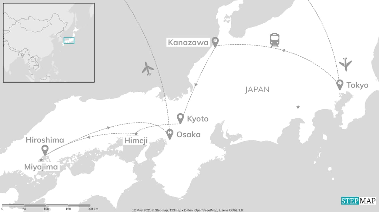 Explore Japan: Neon cities, sacred shrines and samurai