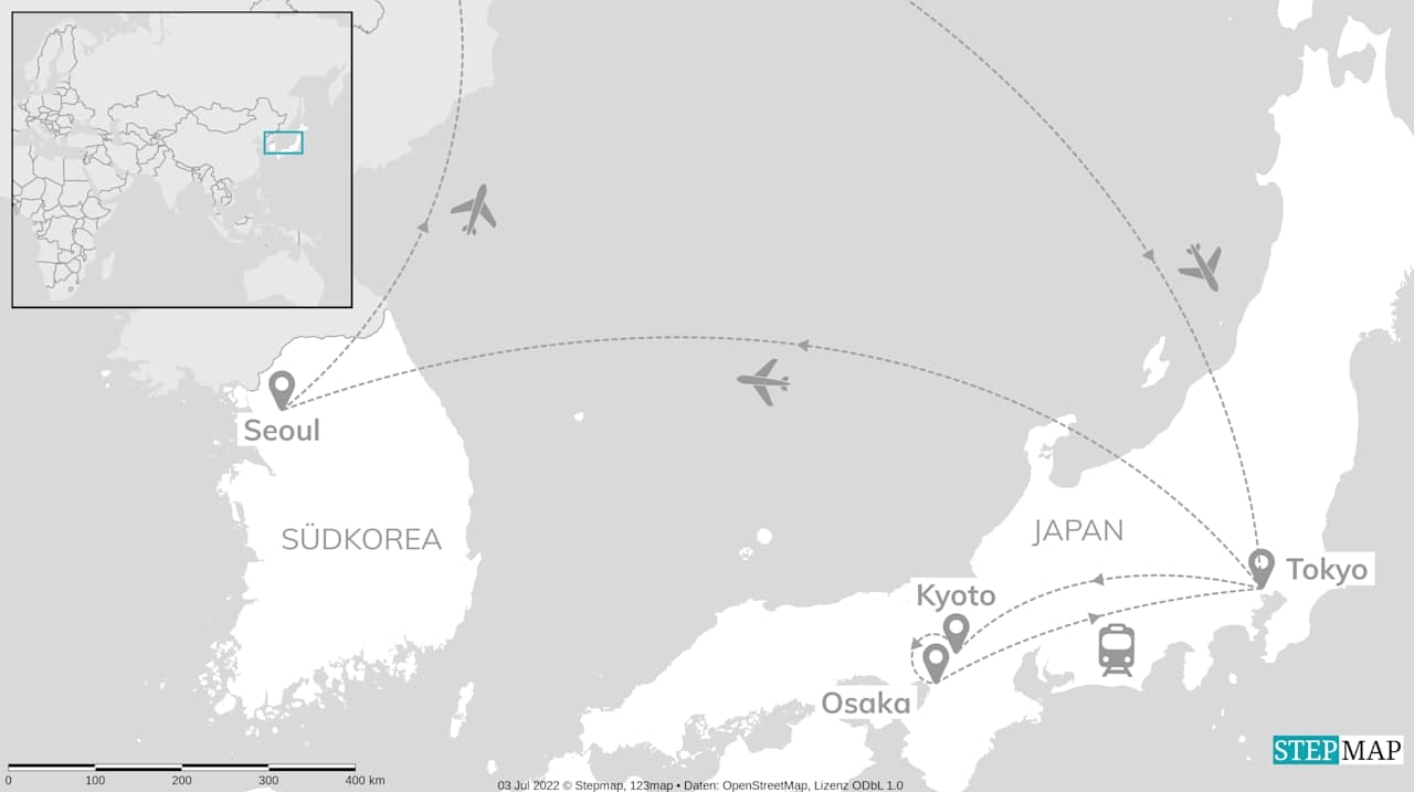 Japan meets Korea: Shibuya, Shinto & Seoul City