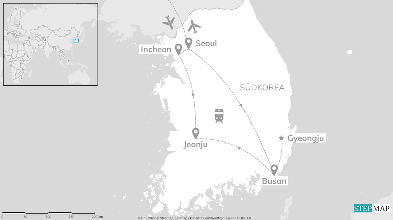 Südkorea Bucketlist: Zum Hanok Village & Seouls Skyline