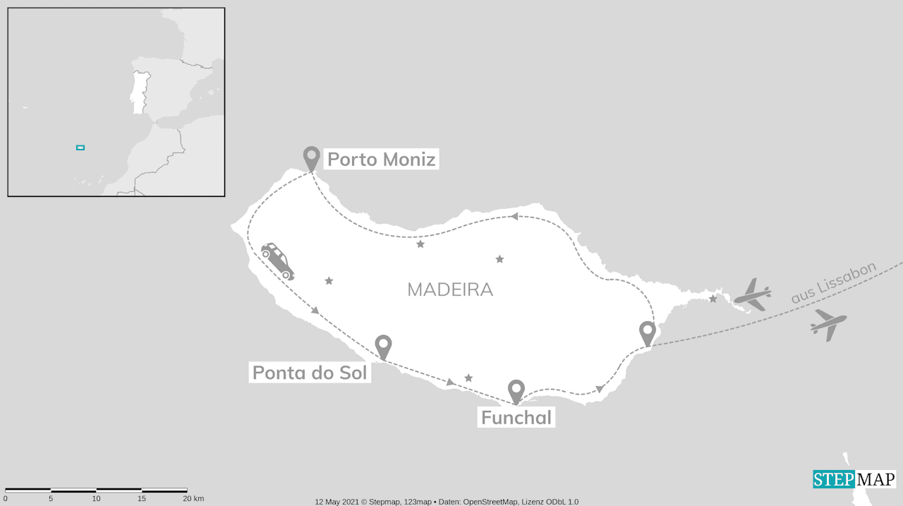 Lissabon & Madeira: City Break trifft Insel-Roadtrip