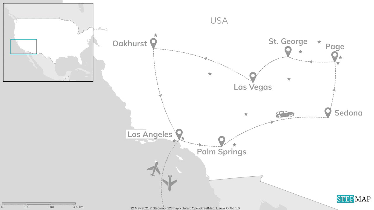 USA road trip: Grand Canyon, Yosemite and L.A.