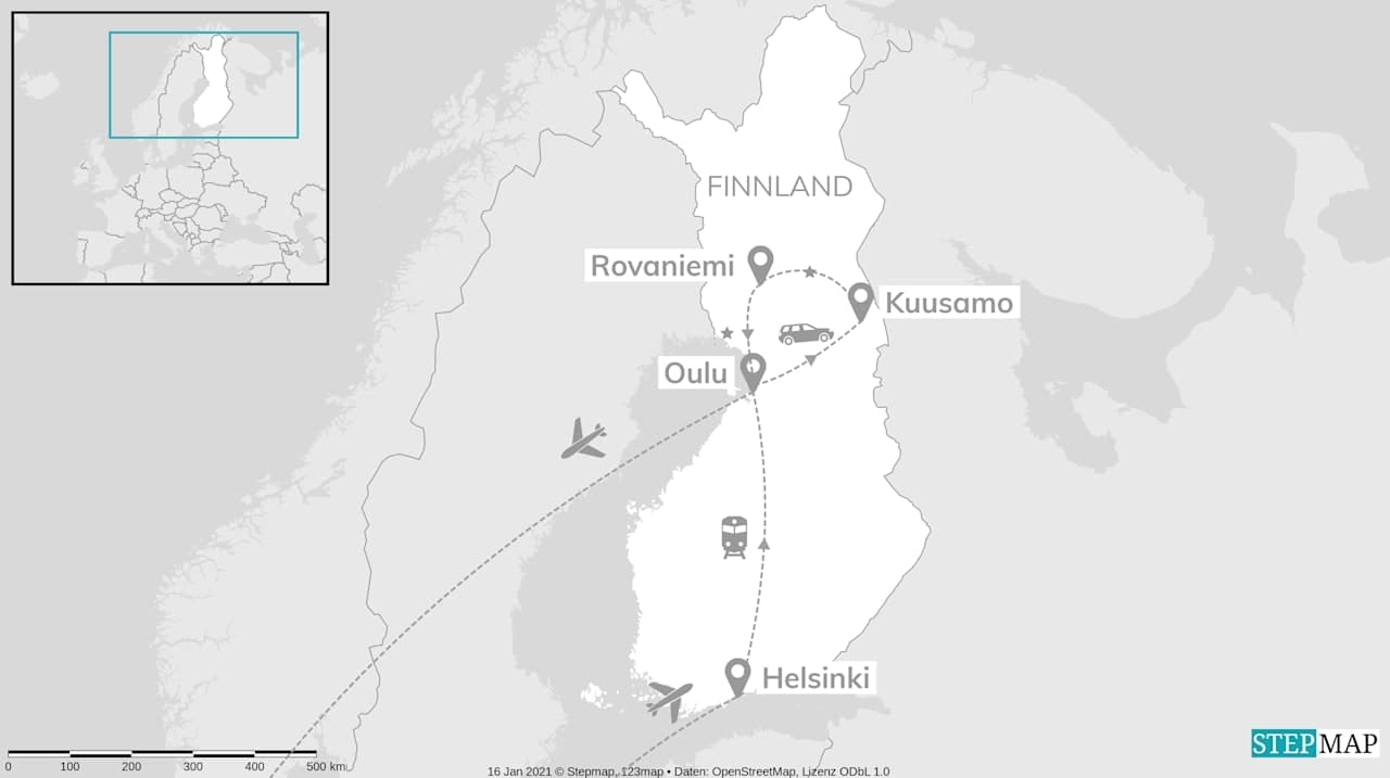 Finnland Roadtrip: Nordlichtzauber in der Glasvilla