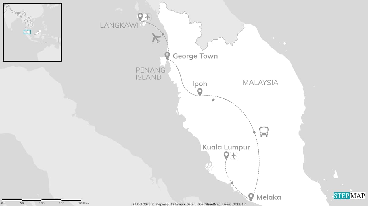 Malaysia Bucketlist: Höhlen, Highlands & Island Adventure