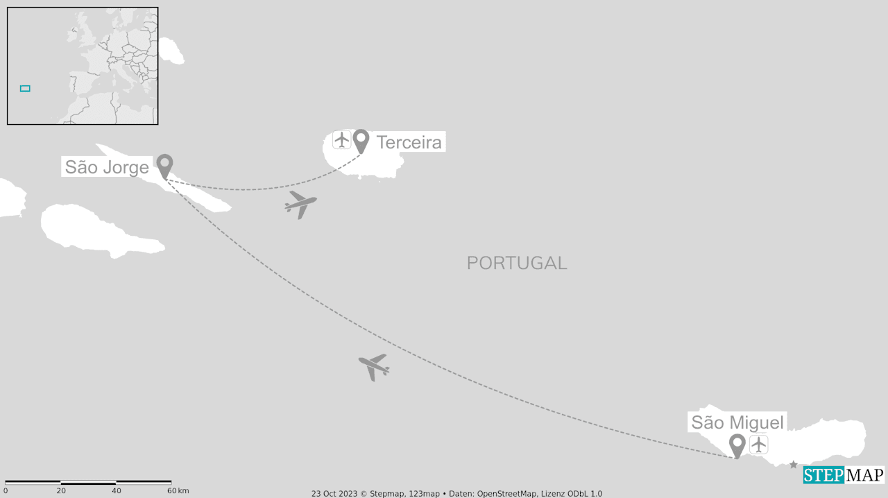 Azoren Inselhopping: Roadtrip zu Fajãs & Vulkangewalten
