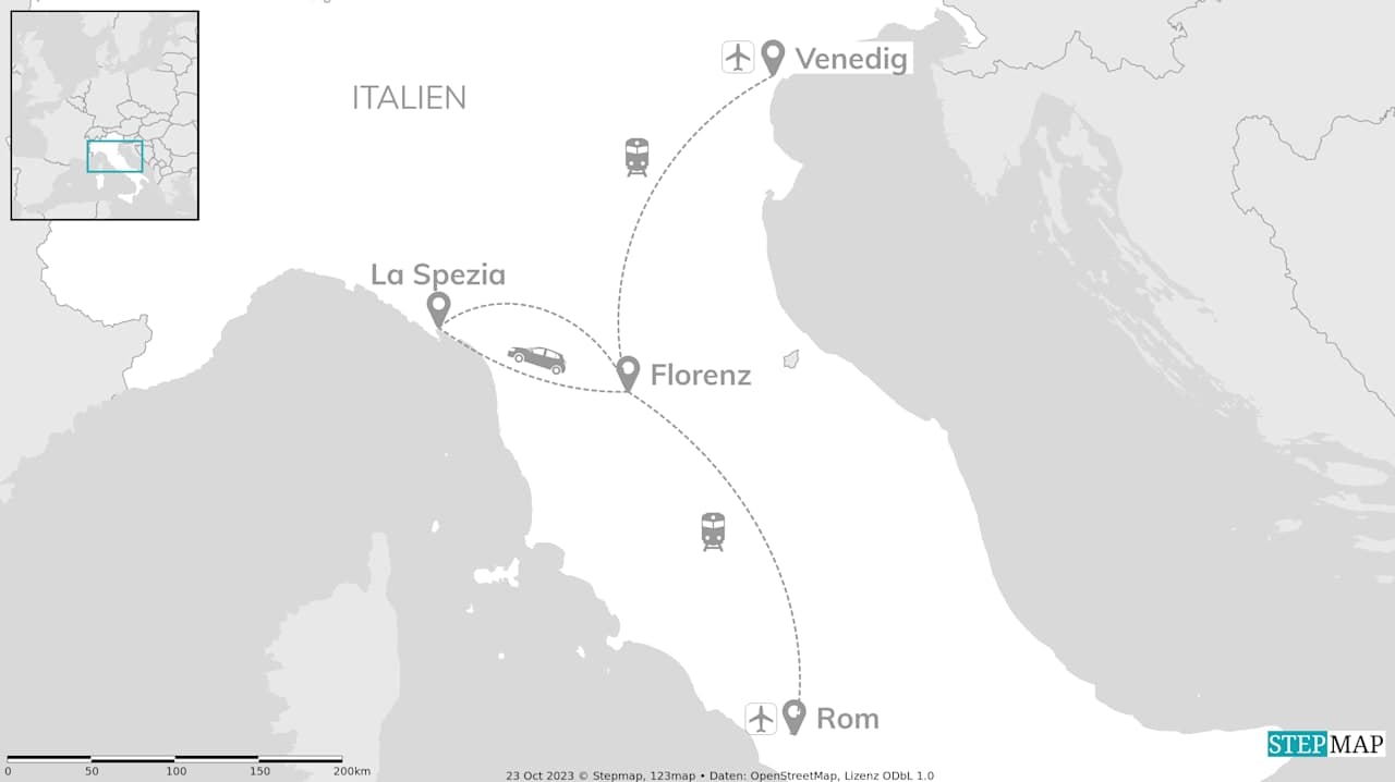 Roadtrip Italien: Roma, Venezia & Bella Toskana