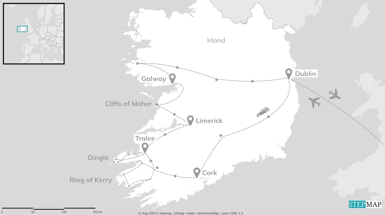 Irland Roadtrip: Schroffe Klippen & Märchenschlösser