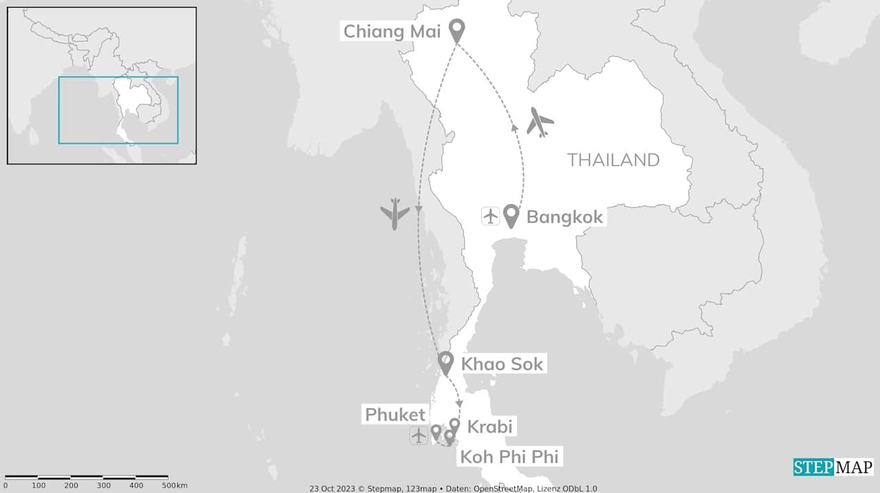 Thailand Bucket List: City life, jungle nights, island vibes!