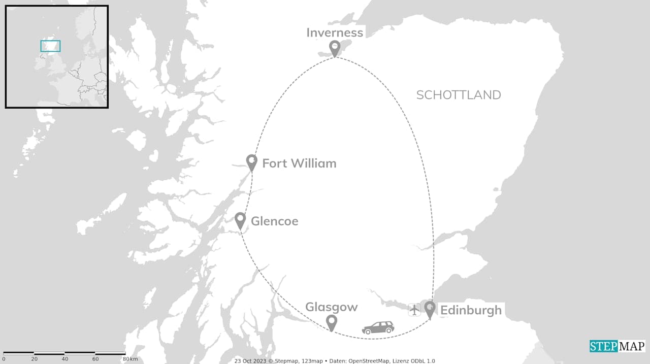 Schottland Abenteuer: Hidden Highlands & Mystic Roadtrip