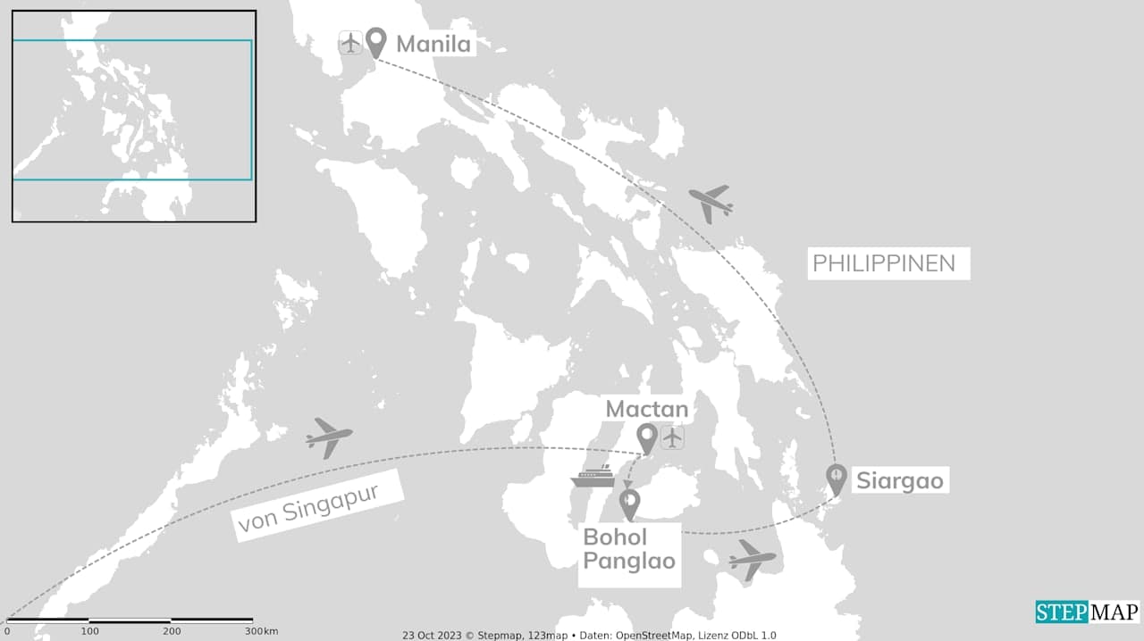 Singapur & Philippinen: Von Siargao zu Singapurs Skyline