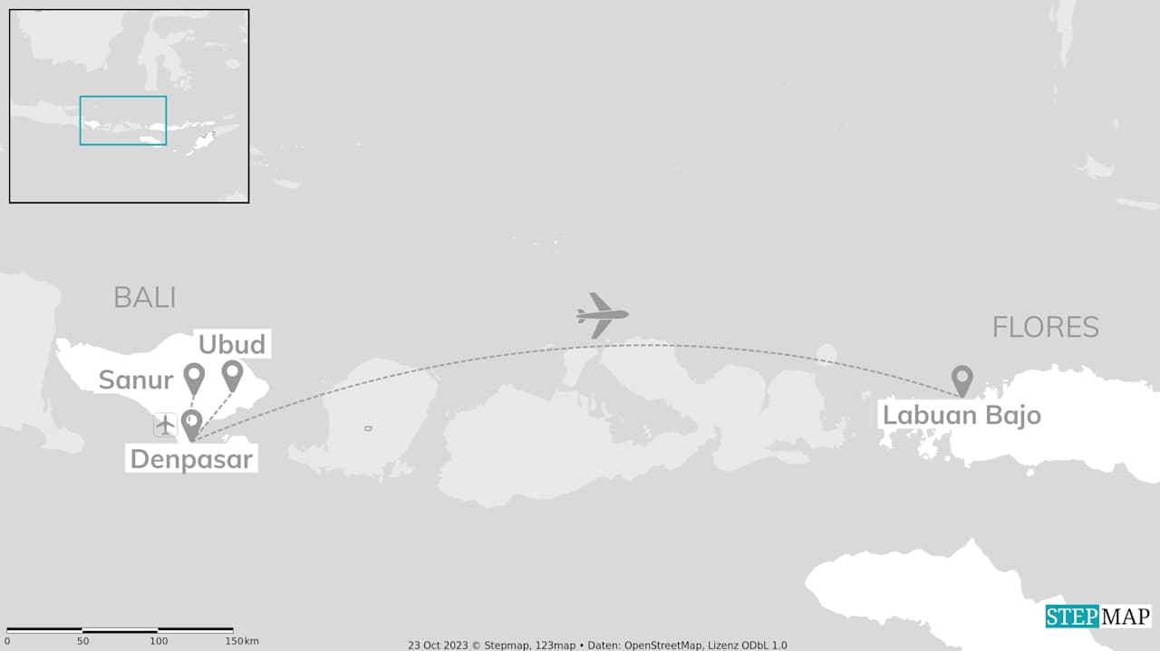 Bali & Flores: Jungle Swing, Komododrachen & Beach Bliss