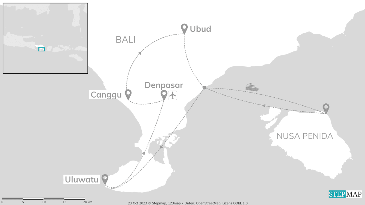 Bali and Nusa Penida: Find me by the waves
