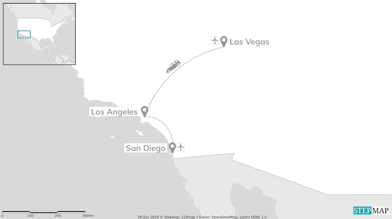 USA road trip: Cruisin’ from the Strip to the shore