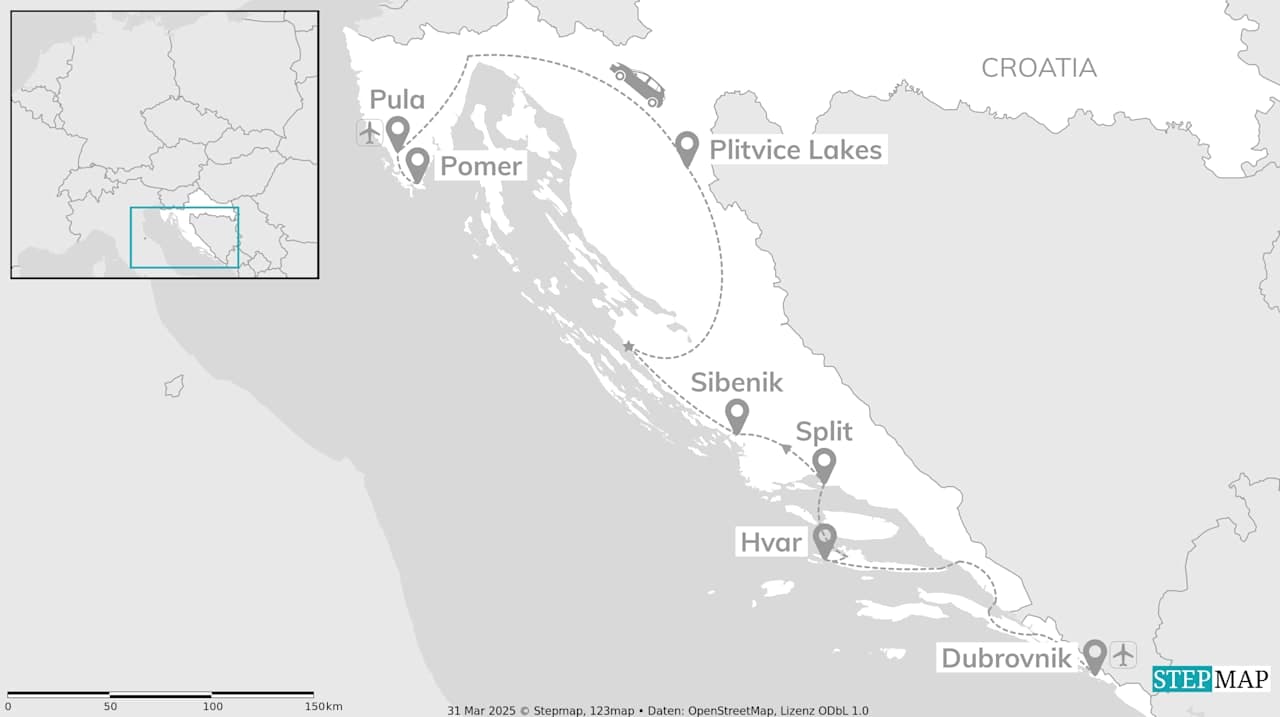 Croatia road trip: The Adriatic Coast meets glamping