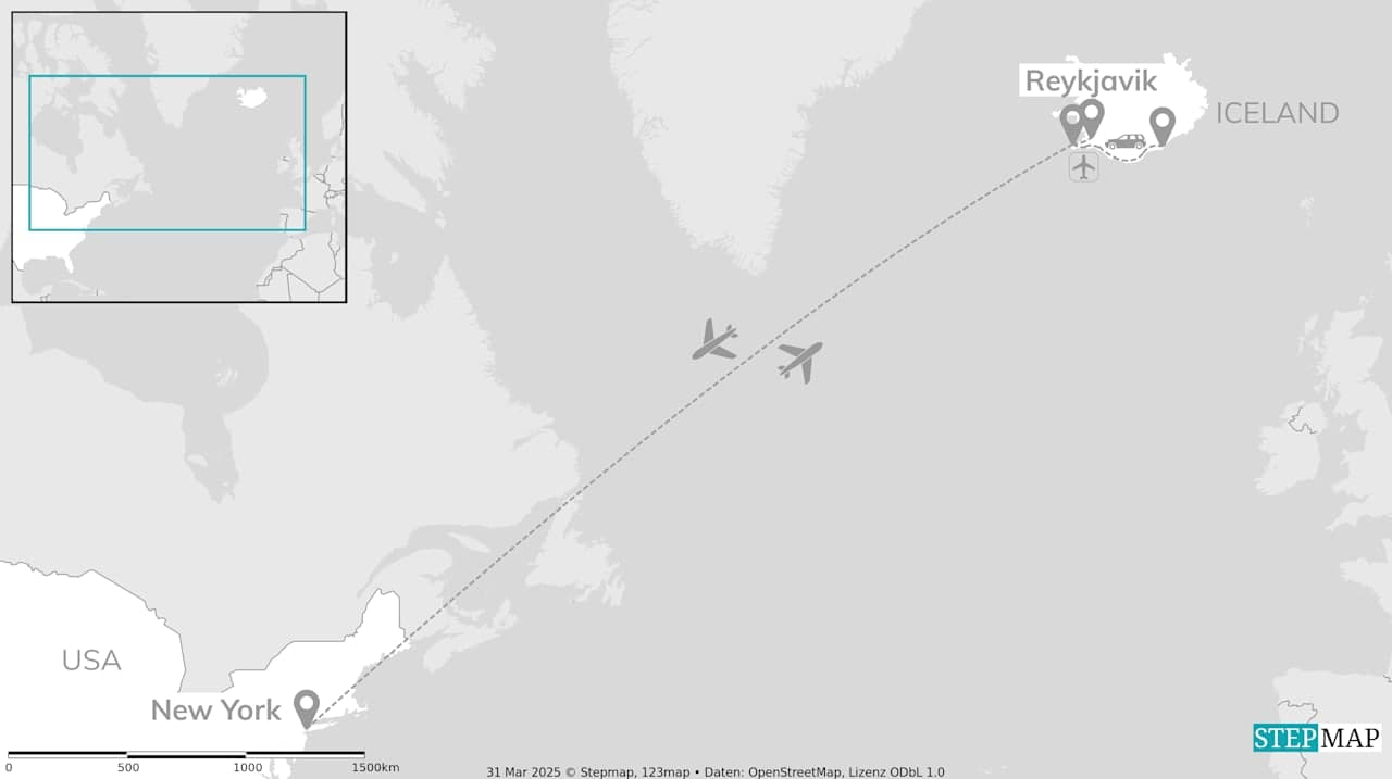 New York and Iceland: City life meets road trip