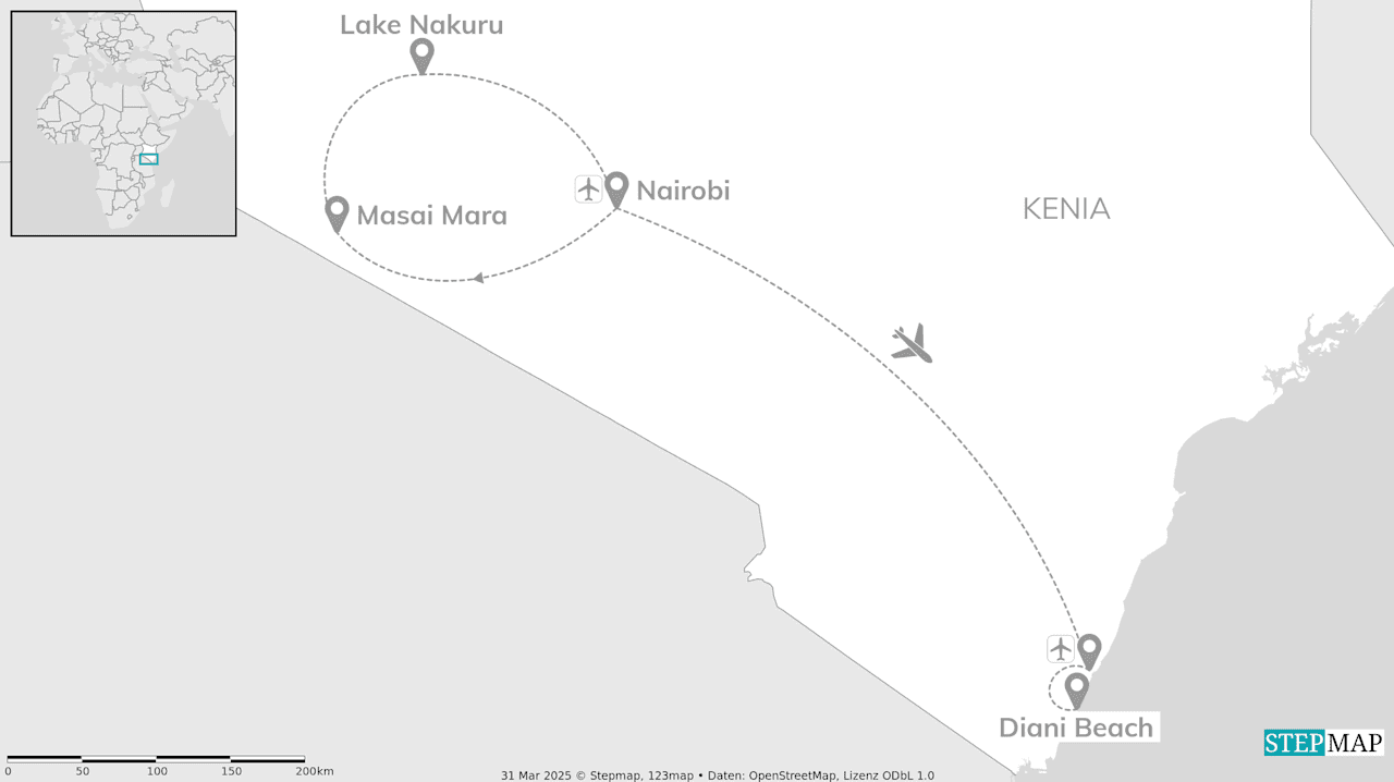 Untamed Kenya: From Roars to Reefs & Rooftops