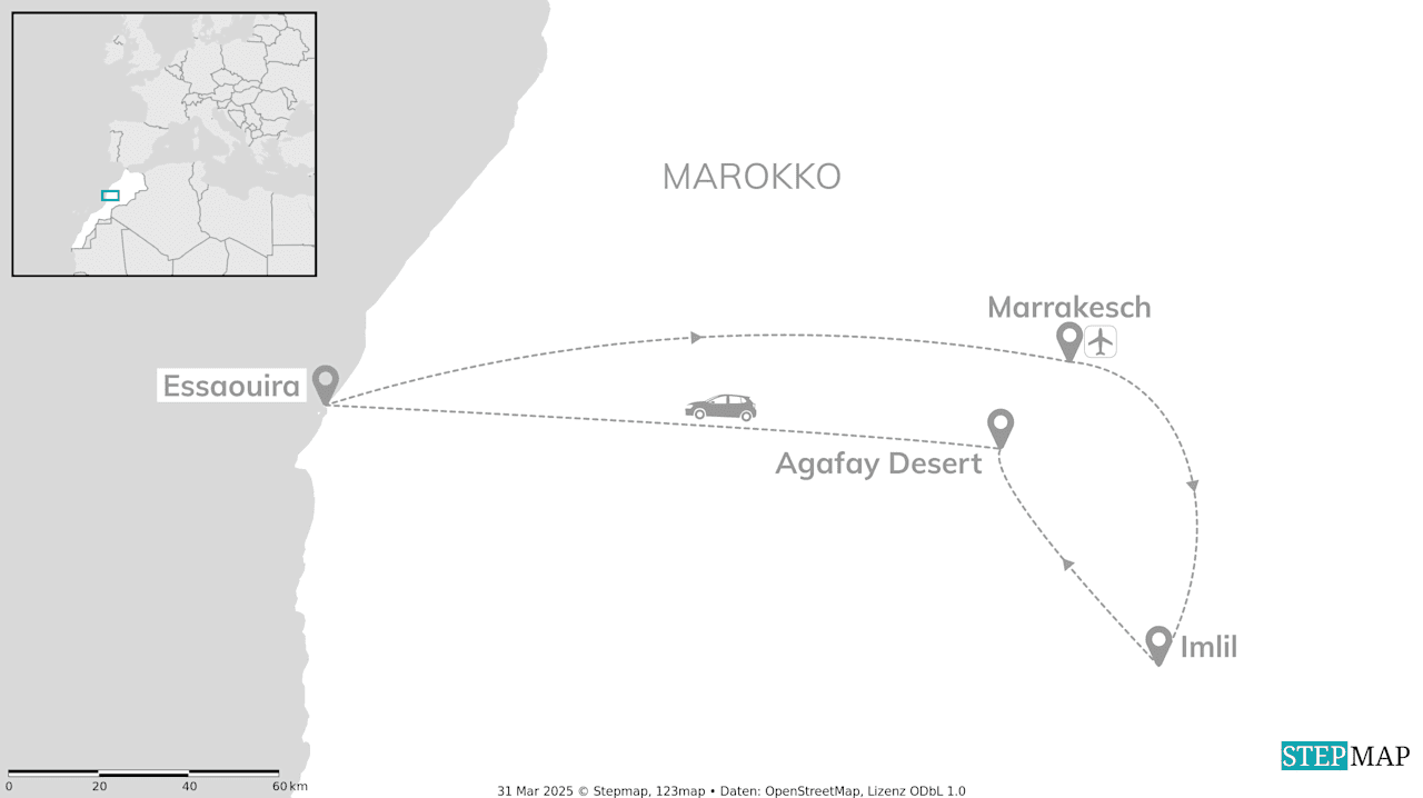 Marokko Roadtrip: Souks, Surf & Desert Glamping