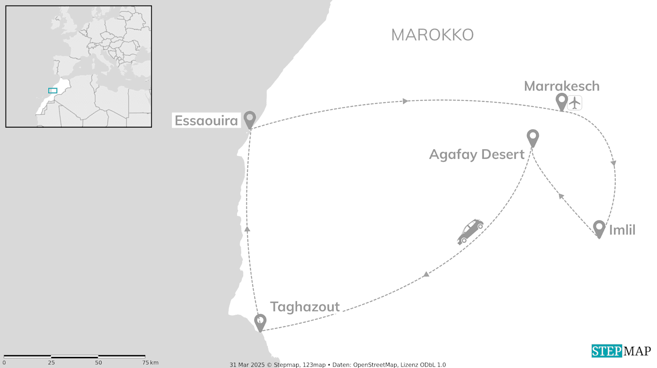 Marokko Roadtrip: Souks, Surf & Desert Glamping