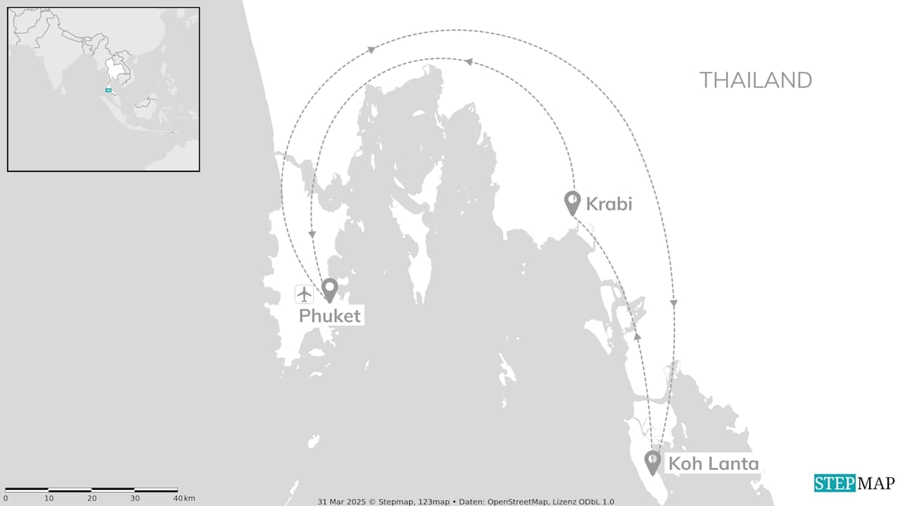 Thailand Inselhopping: Don’t Worry, Be Krabi