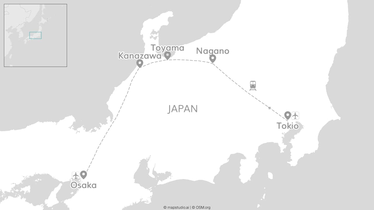 Explore Japan: Highspeed rails and Zen temples