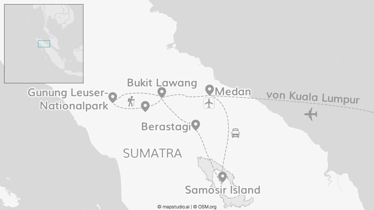 Sumatra & Malaysia: Ready to Hang with Orangutans?