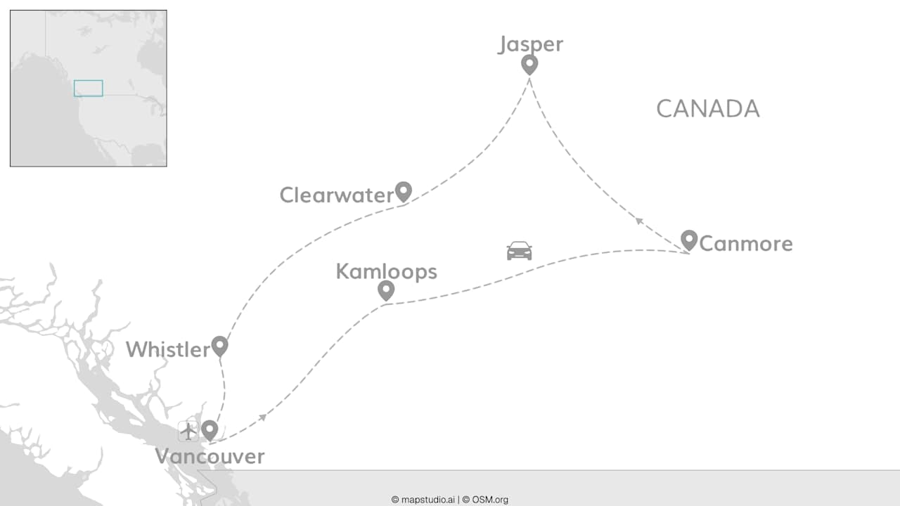 Canada road trip: Vancouver vibes and Rocky Mountains