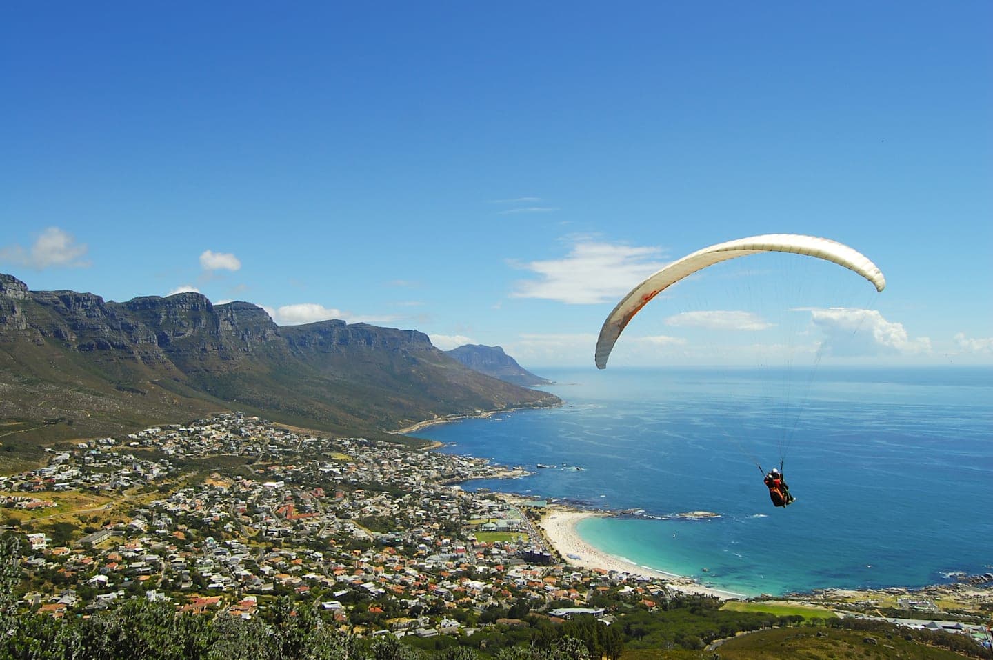 Tandem paragliding at Signal Hill thumbnail