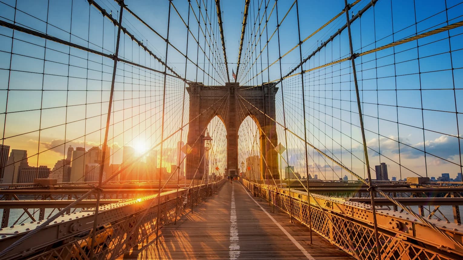 New York, Florida and California