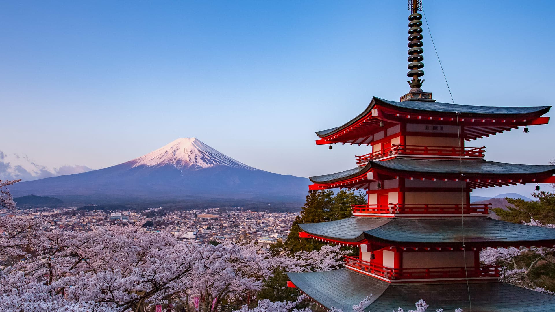 Tokyo meets Kyoto and Mount Fuji
